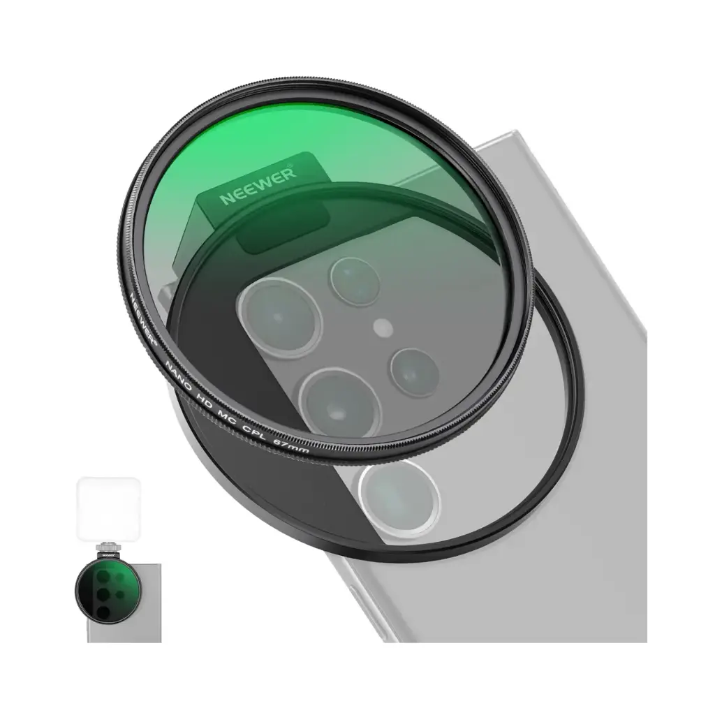 Soporte Neewer para filtros 67mm + CPL