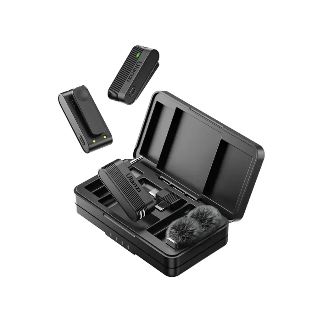 [AU011] Micrófono inalámbrico duales Ulanzi A100 tipo C y Jack 3.5mm