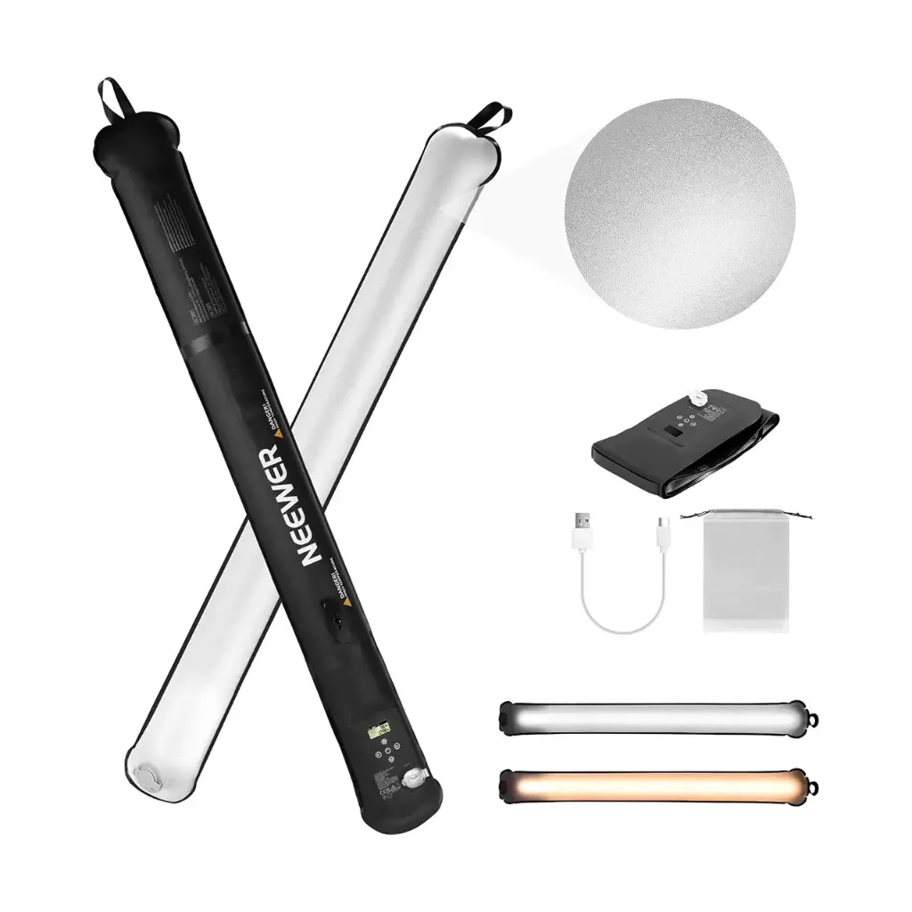 Neewer Basics Tubo de luz Led 21w 90cm Inflable 