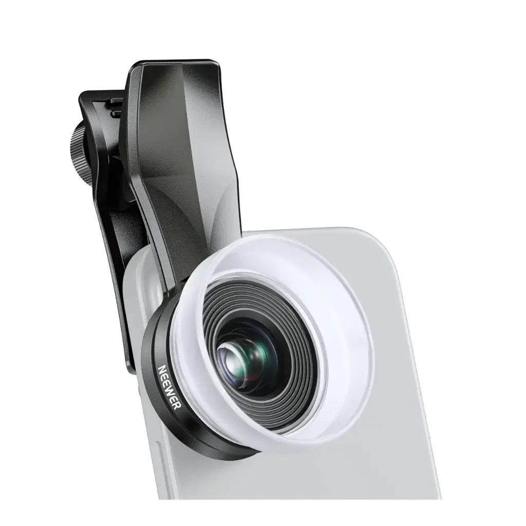 NEEWER LS-28 PRO 10X Macro Lens con rosca 17mm Clip & Difusor