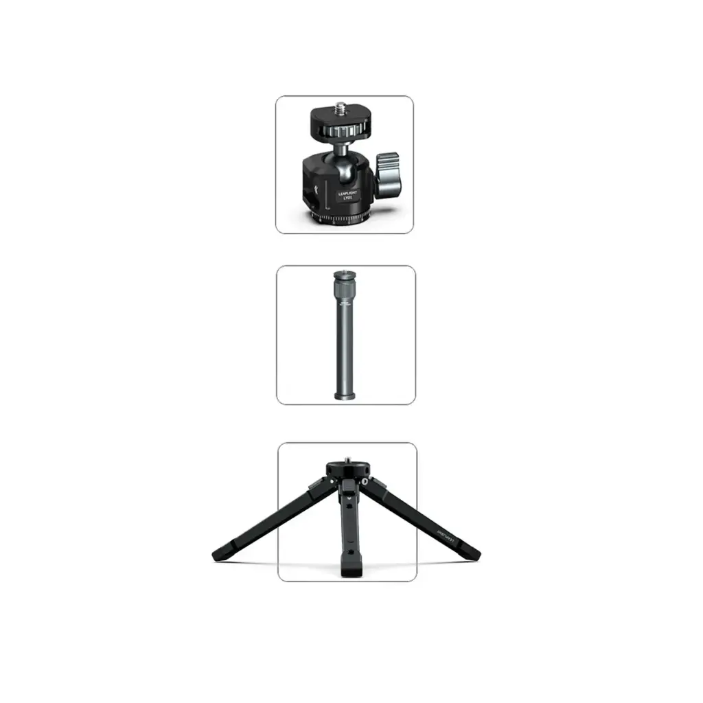 Trípode Leaplight Aluminio Cabezal 360 c/Monopod