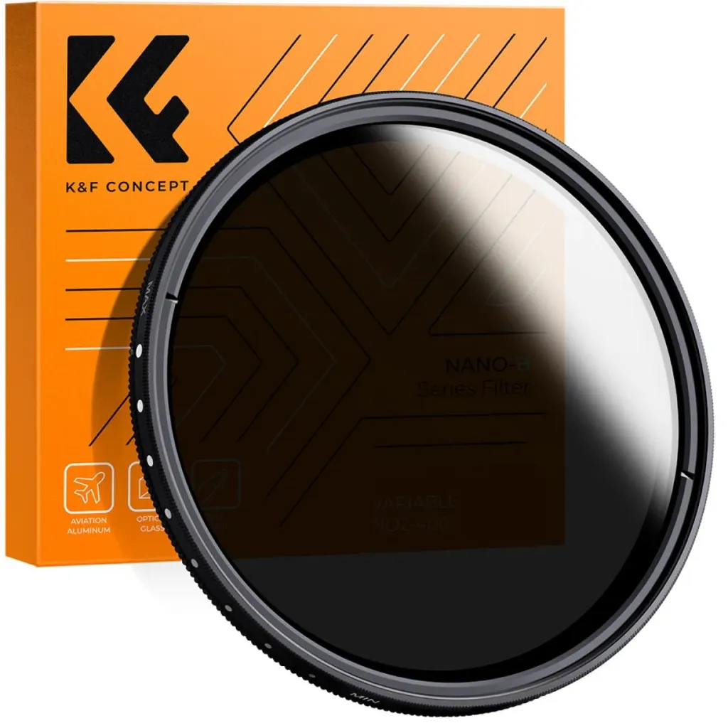 Filtro VND variable 2-400 67mm K&F CONCEPT (9 stops)