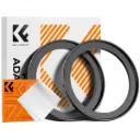 Adaptador de aluminio para filtros 58mm>67mm KF CONCEPT (2 unidades)