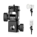 ULANZI LA04 Adaptador de montaje de soporte de luz con tornillo de 1/4", placa de montaje de liberación rápida