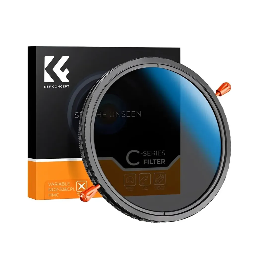 Filtro VND 67mm (2-32)+ CPL  Blue Coated