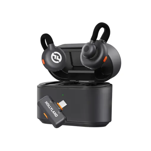 [AU015] Micrófonos Wireless Hollyland Lark M2s tipo C 300mts